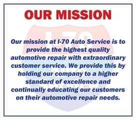  Our Mission Statement | I-70 Auto Service